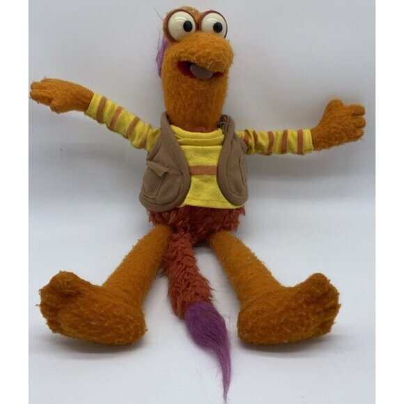 Vintage Gobo Fraggle Rock Tomy Plush Stuffed Animal 1983 Jim Henson Muppets 15” - Picture 1 of 15